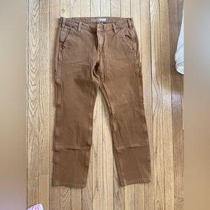 Carhartt Rugged Flex Twill Pants in Tan